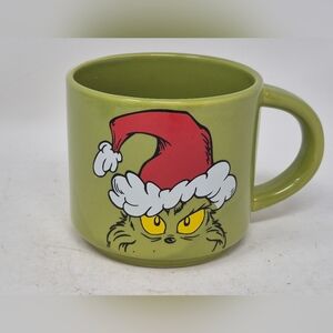 Green Grinch Christmas Mug